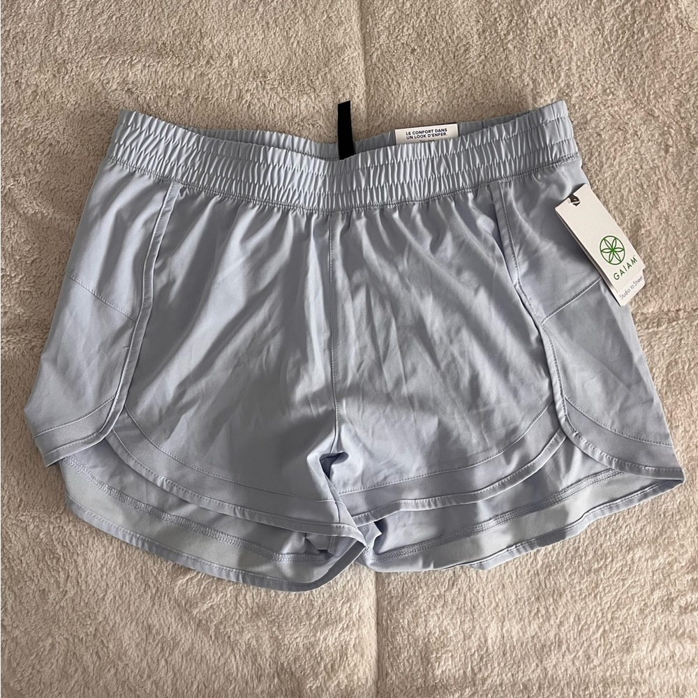 Light Blue Running Shorts